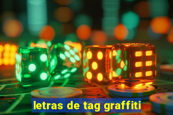 letras de tag graffiti